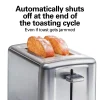 2 Slice Brushed Toaster with Extra-Wide Slots Stainless Steel - Image 6