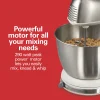 6 Speed Stand Mixer, White - Image 4