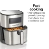 5.8 Quart/5.5 Liter Digital Air Fryer with Nonstick Basket - Image 2