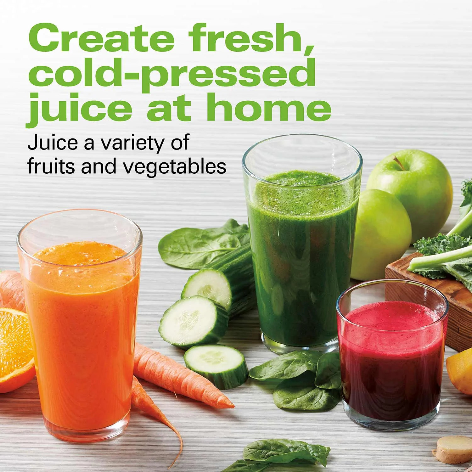 Alternative view of Masticating Slow Juicer
