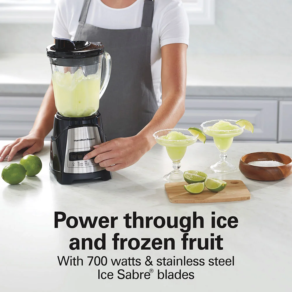 Alternative view of Power Elite™ Blender with 40 oz. Glass Jar, Black