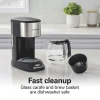 12 Cup Programmable Coffee Maker, Matte Black - Image 6