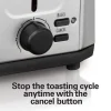 4 Slice Toaster with Extra-Wide Slots Stainless Steel - Image 7