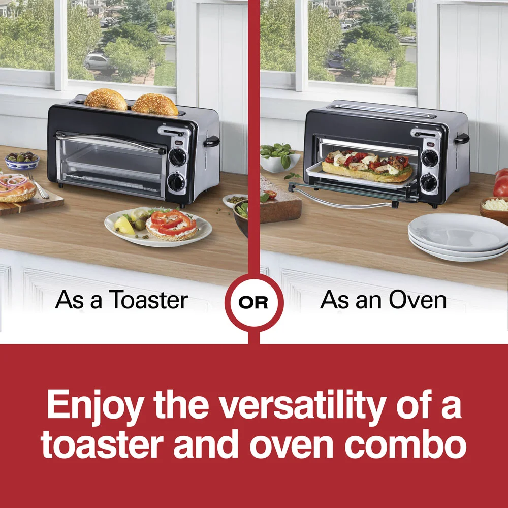 Alternative view of Toastation® 2-in-1 Toaster and Oven