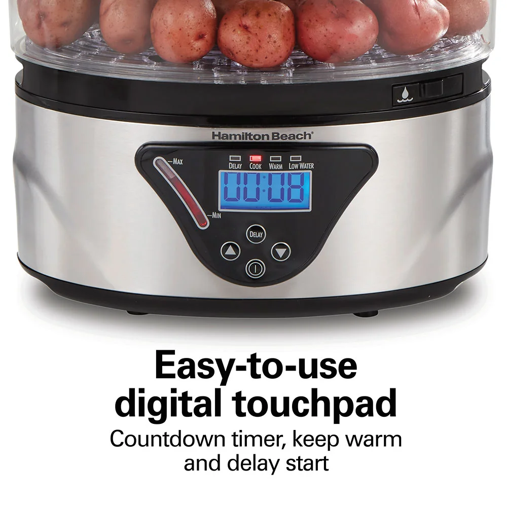 3-Tier Digital Food Steamer - Image 4