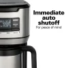 Front-Fill® 12 Cup Programmable Coffee Maker with Thermal Carafe Stainless Steel Accents - Image 4